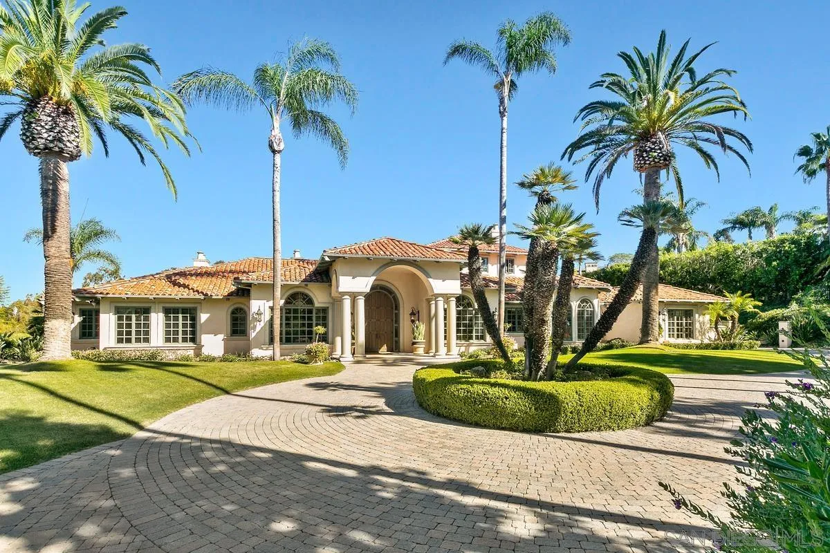 17178 Circa Oriente Rancho Santa Fe, CA 92067 - Photo 12 of 27 a view of multiple houses with palm trees