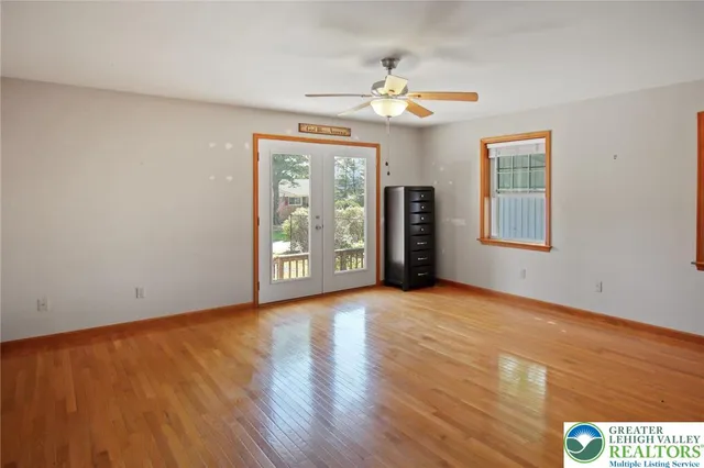 a view of a bathroom with a shower