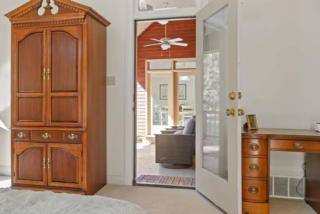 a view of front door