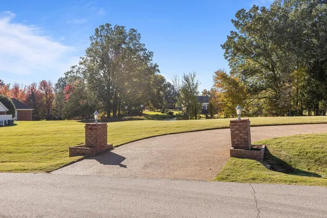 a view of outdoor space with trees