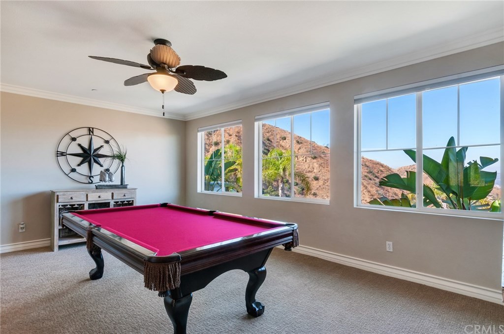 2470 Bulrush Circle Corona, CA 92882 - Photo 36 of 64 a room with pool table and windows