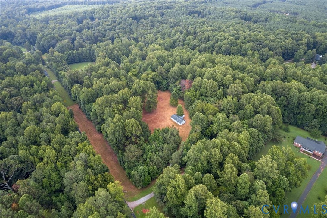 6610 Blenheim Road Powhatan, VA 23139 - Photo 25 of 26 Bird's eye view of a forest