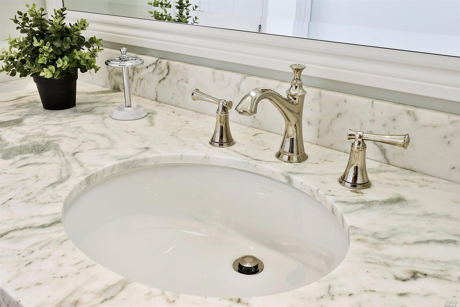 a bathroom with a sink