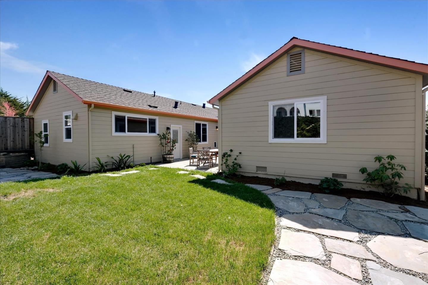 7128 Danko Drive Aptos, CA 95003 - Photo 45 of 47 a front view of house with yard and outdoor seating