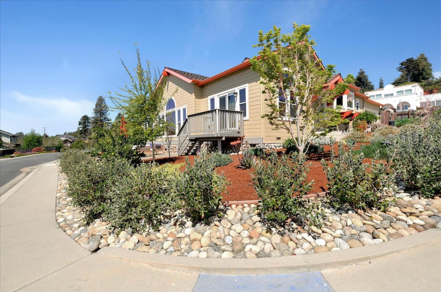 7128 Danko Drive Aptos, CA 95003 - Photo 7 of 47 front view of a house with a yard