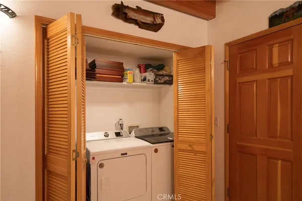 a view of storage and utility room