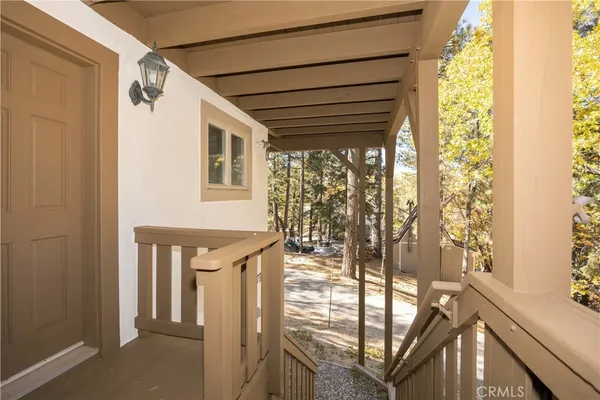 a view of balcony