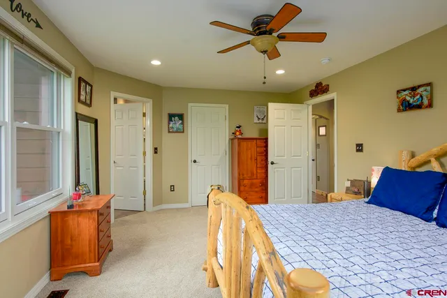 wooden floor with an entryway