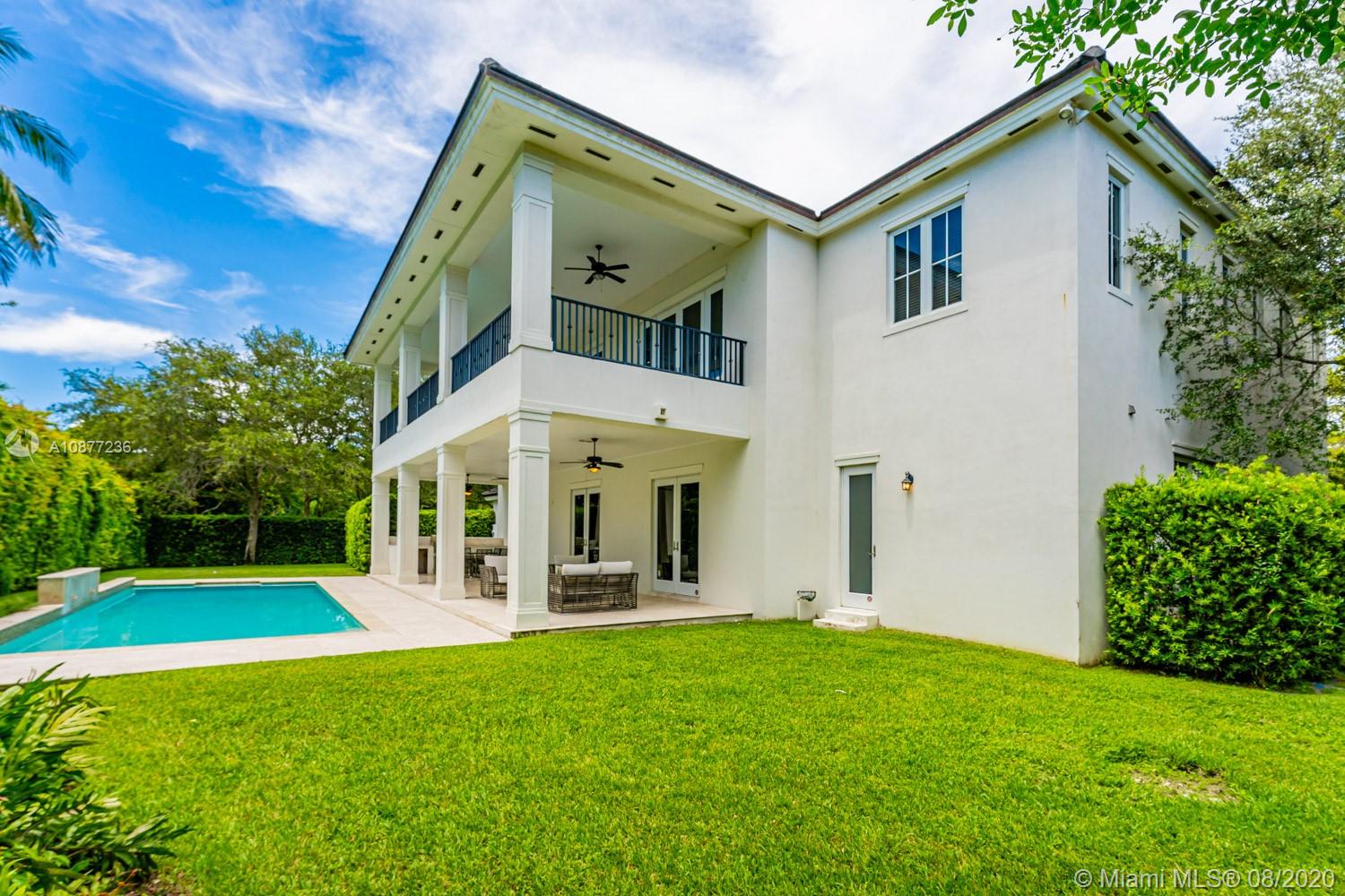 7260 Southwest 119th Street Pinecrest, FL 33156 - Photo 36 of 40 a view of outdoor space yard and porch