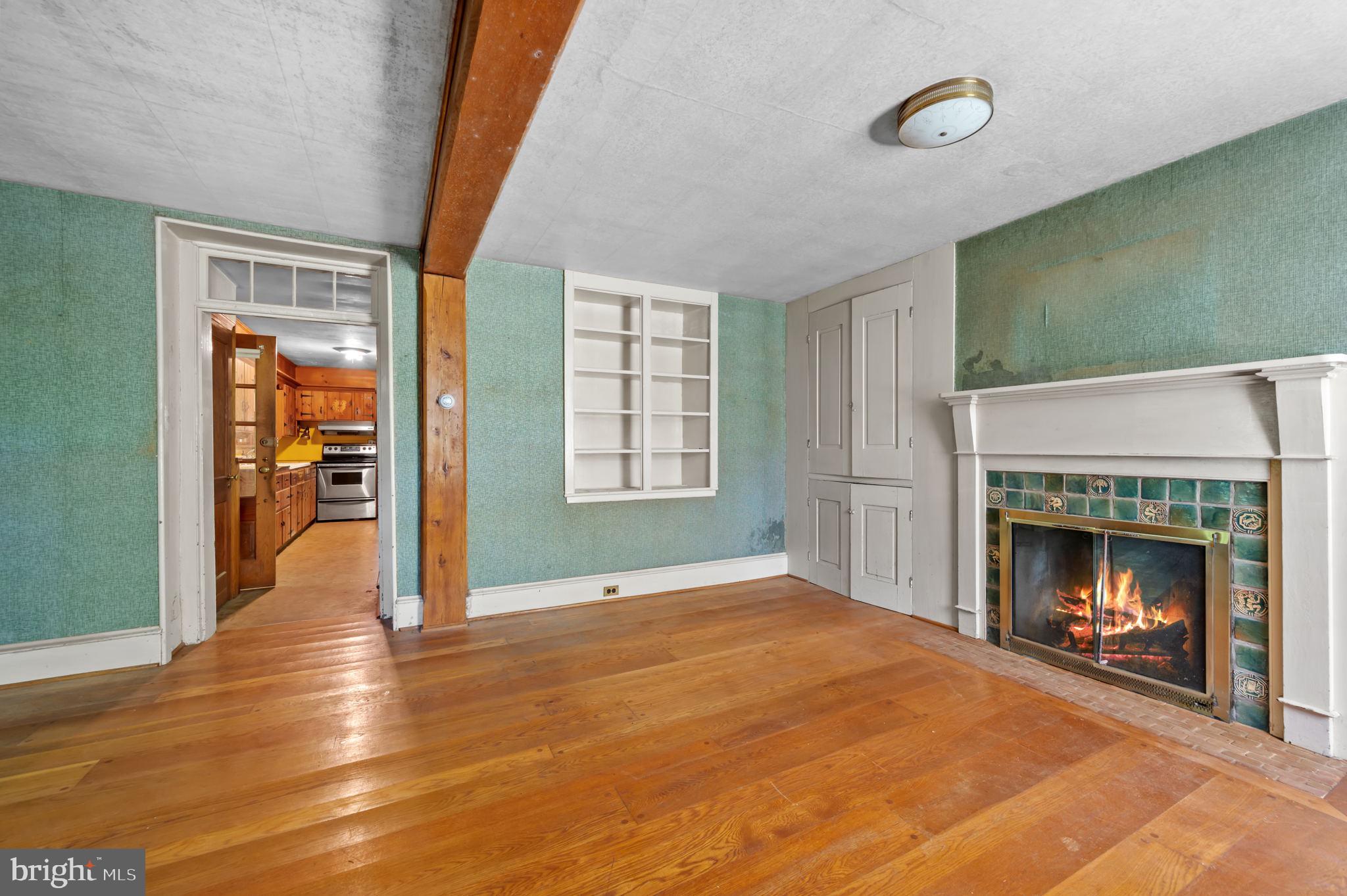 4386 Old Easton Road Doylestown, PA 18902 - Photo 4 of 34 Mercer Tile Fireplace