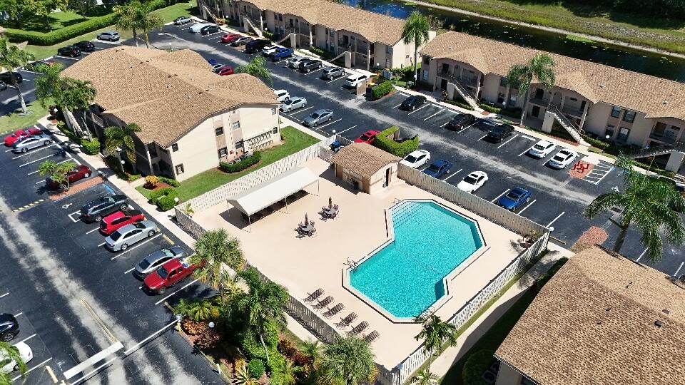 9480 Boca Cove Circle, Unit 416 Boca Raton, FL 33428 - Photo 9 of 15 an aerial view of a house