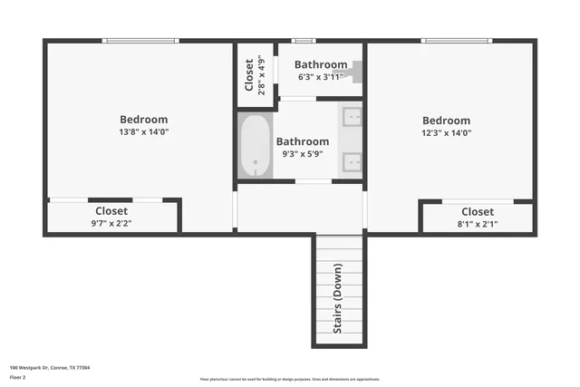 $1,500 | 100 Westpark Drive, Unit 3, Conroe, TX 77304