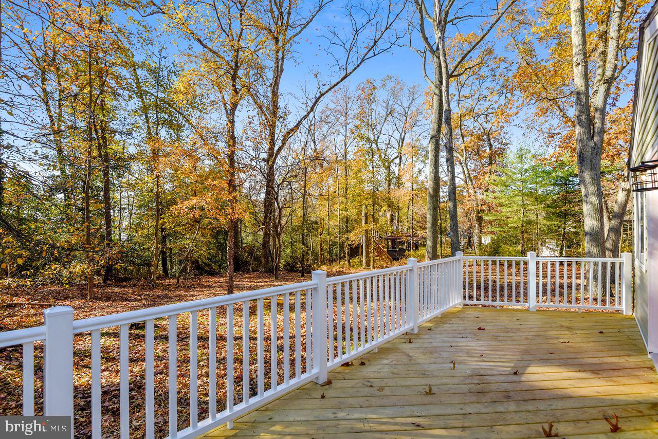 278 North Ferry Point Road Pasadena, MD 21122 - Photo 32 of 36 Rear deck