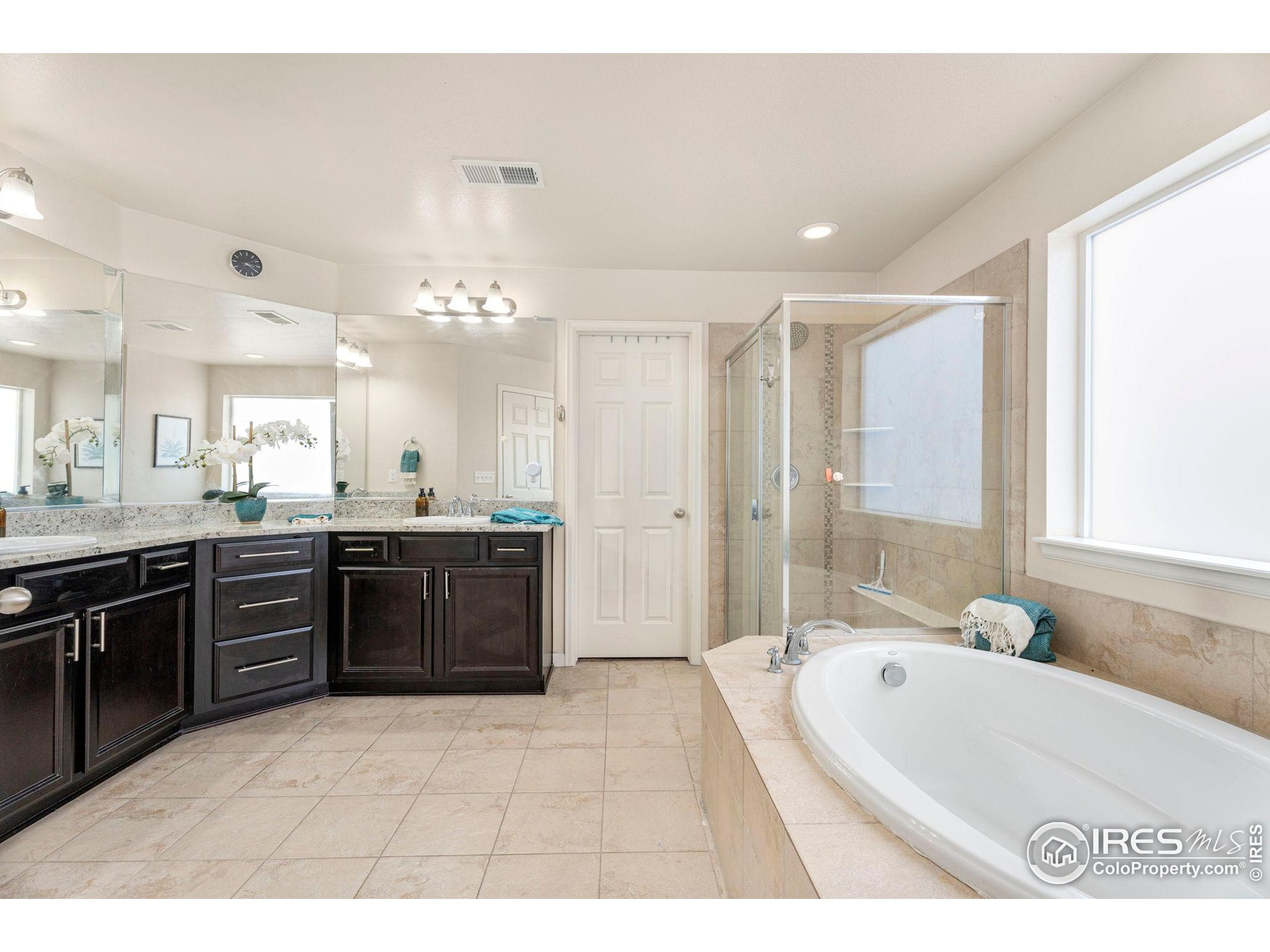 6770 Spring Rain Road Timnath, CO 80547 - Photo 20 of 30 a large bathroom with a large tub shower vanity and sink