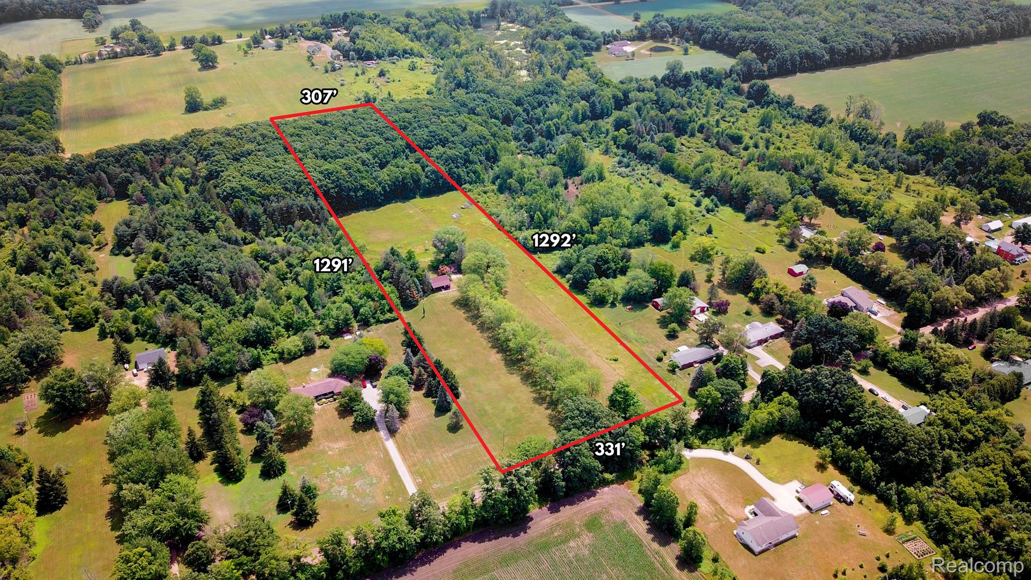 11373 Markley Road Gaines, MI 48436 - Photo 25 of 25 Estimated Property Lines