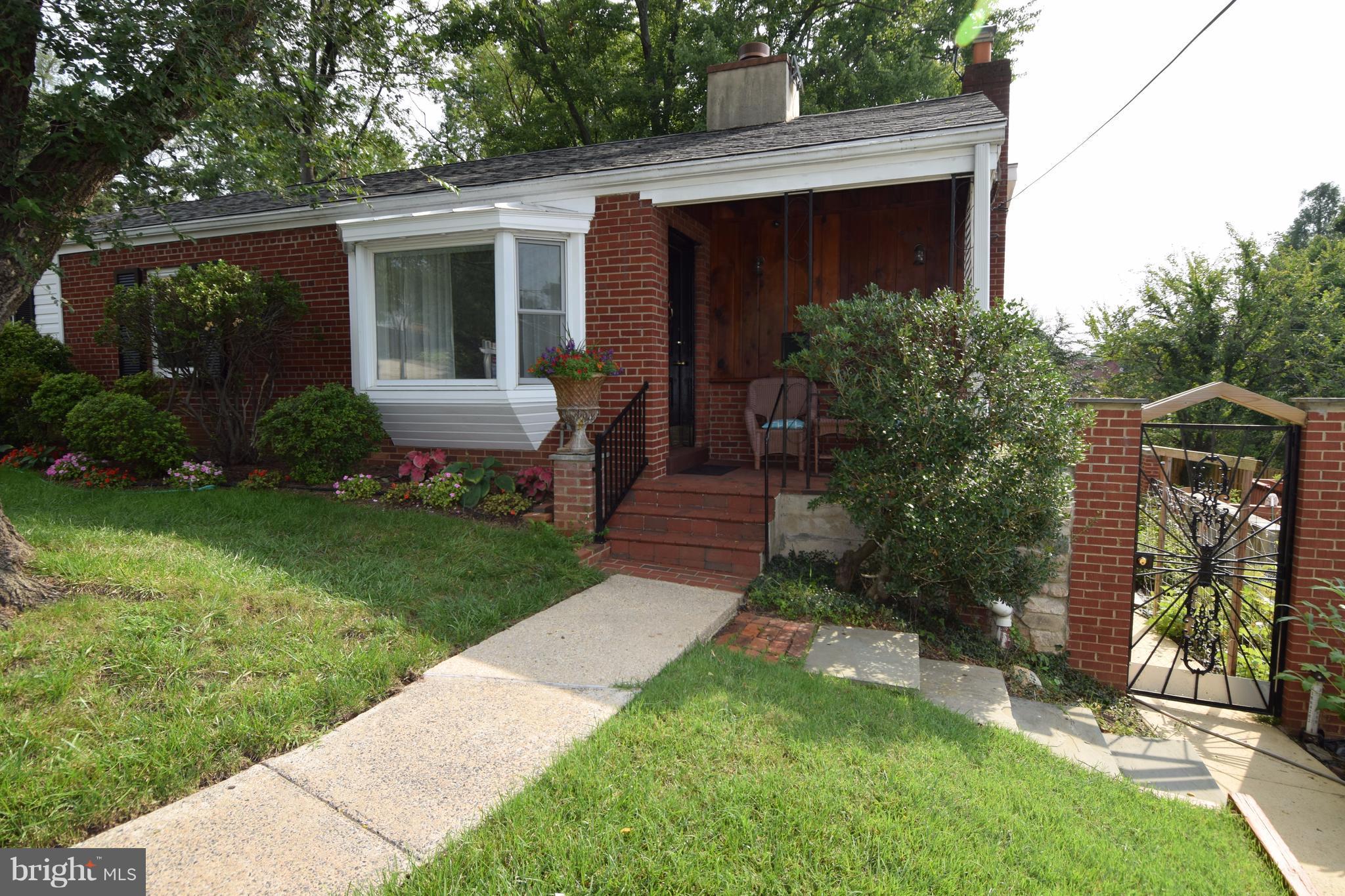 2831 Cameron Road Falls Church, VA 22042 - Photo 2 of 30 Convenient Covered Front Porch Entry