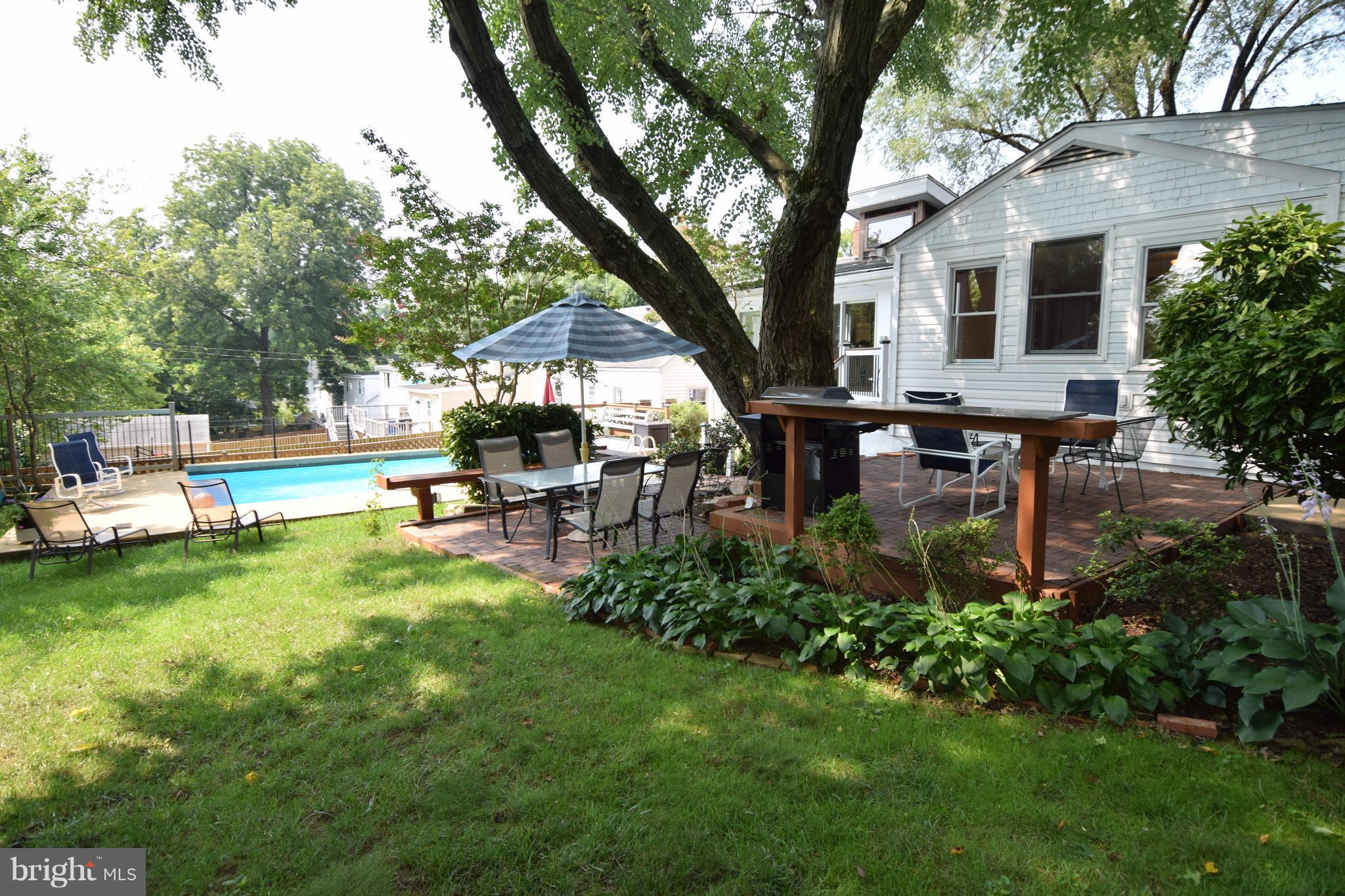 2831 Cameron Road Falls Church, VA 22042 - Photo 27 of 30 Patios With Built-In Gas Grill