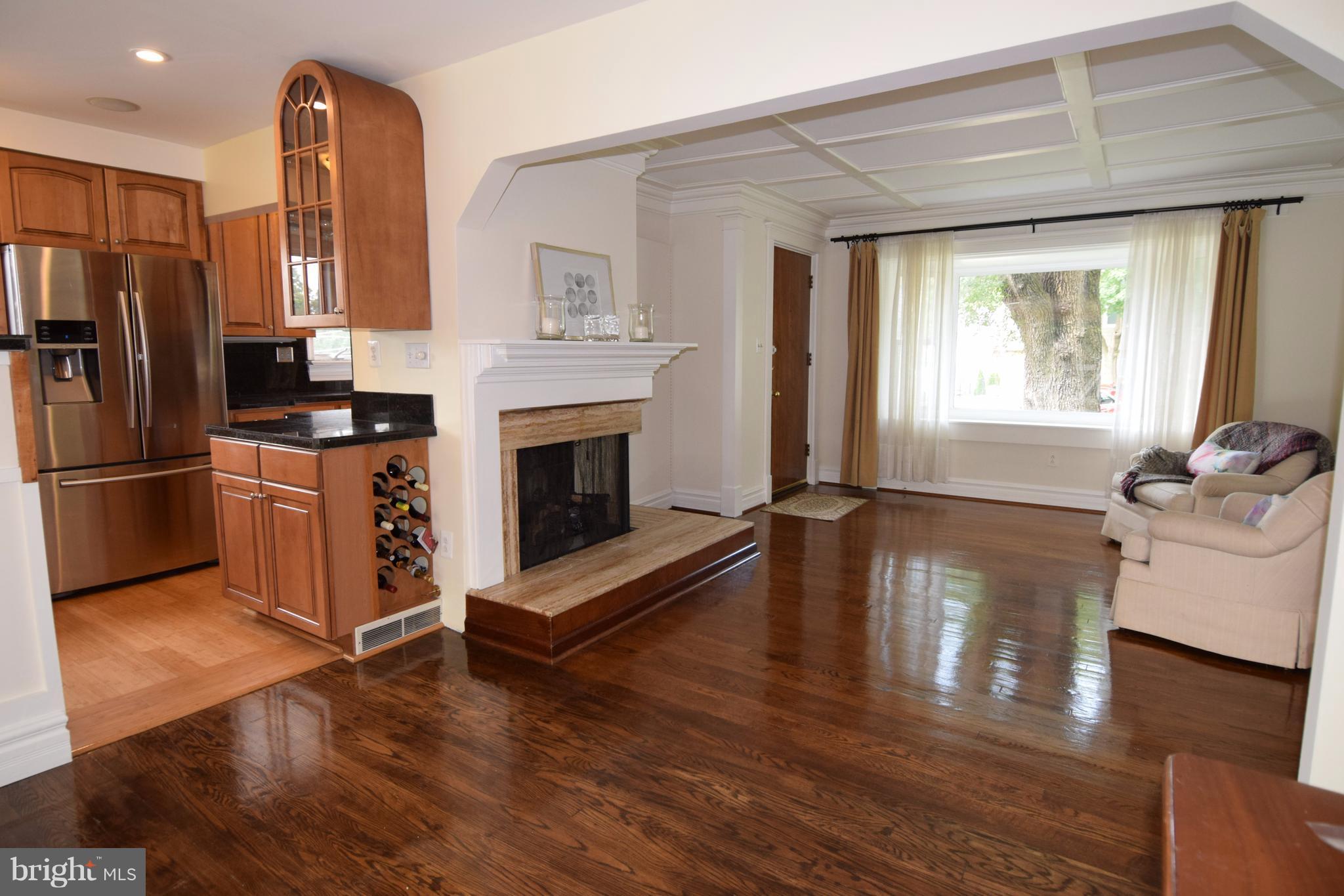 2831 Cameron Road Falls Church, VA 22042 - Photo 5 of 30 Living Room Boasts Bay Window