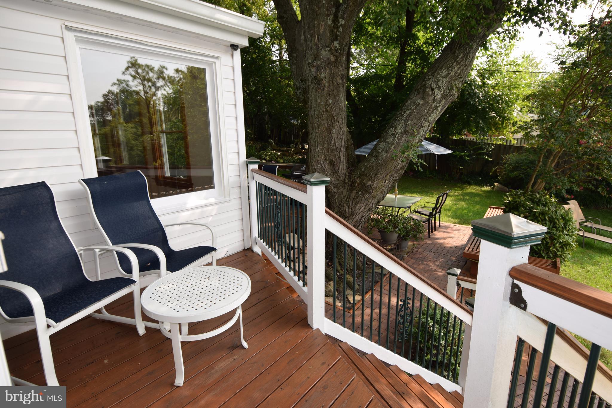 2831 Cameron Road Falls Church, VA 22042 - Photo 9 of 30 Balcony Leading To Backyard