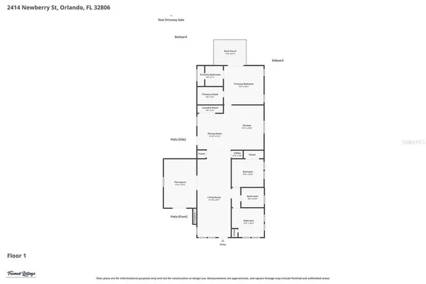 a picture of a floor plan