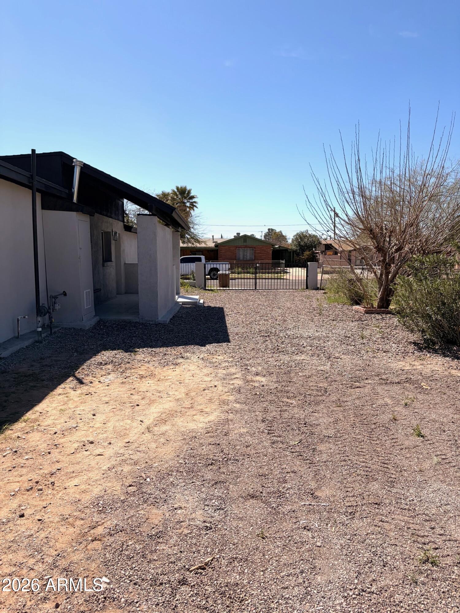 826 1st Street Douglas, AZ 85607 - Photo 33 of 35 a view of a backyard of the house