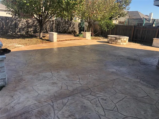 a view of outdoor space yard and swimming pool