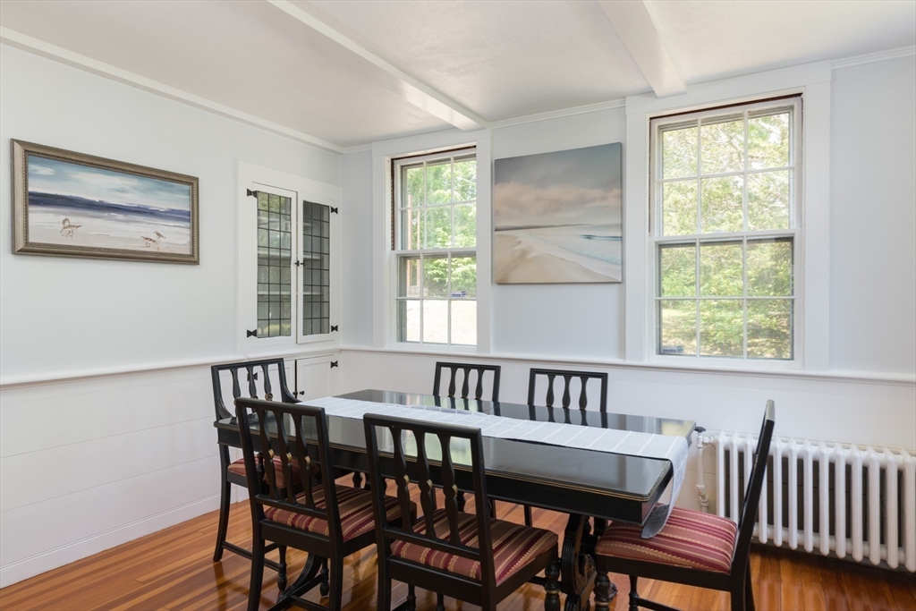 16 Jefferson Shores Road Wareham, MA 02532 - Photo 16 of 35 a view of a dining room with furniture window and wooden floor