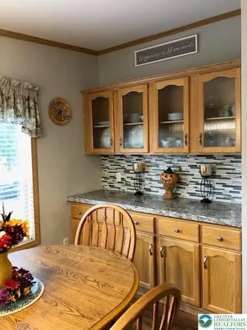 a view of a bathroom from a hallway