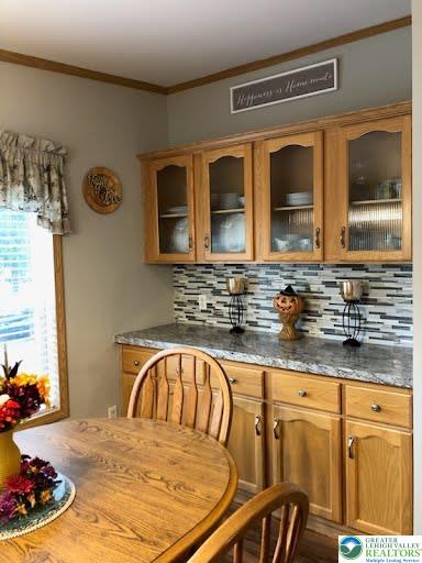 4905 Cedar Grove Road Bangor, PA 18013 - Photo 23 of 50 a kitchen with stainless steel appliances granite countertop a sink and cabinets
