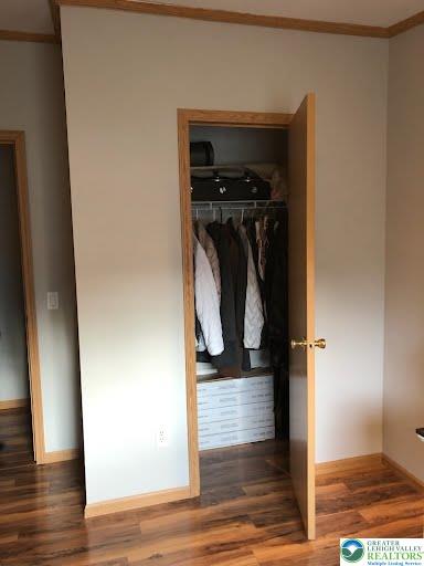 4905 Cedar Grove Road Bangor, PA 18013 - Photo 40 of 50 a view of walk in closet with clothes and shoes