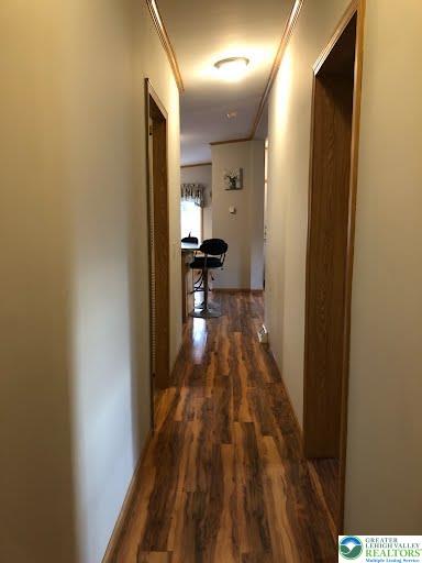 4905 Cedar Grove Road Bangor, PA 18013 - Photo 46 of 50 a view of hallway with wooden floor