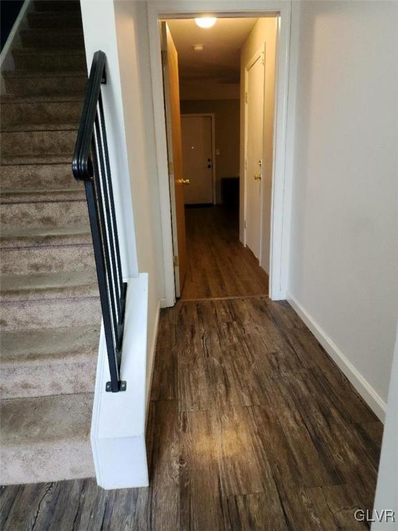 40 Corriere Road Easton, PA 18045 - Photo 7 of 44 a view of a hallway with wooden floor and staircase