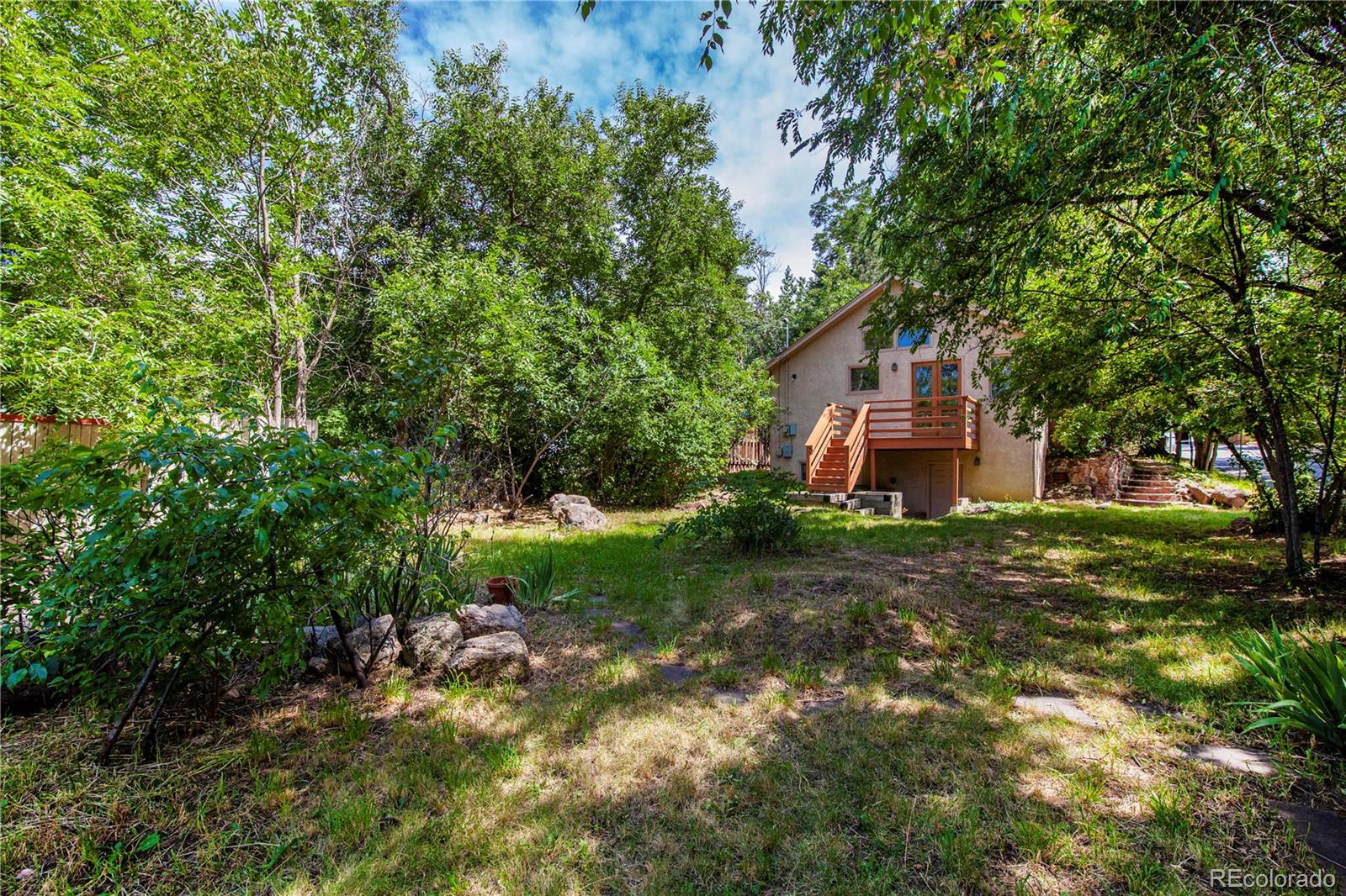 609 Pleasant Street Boulder, CO 80302 - Photo 27 of 28 a view of a house with a yard