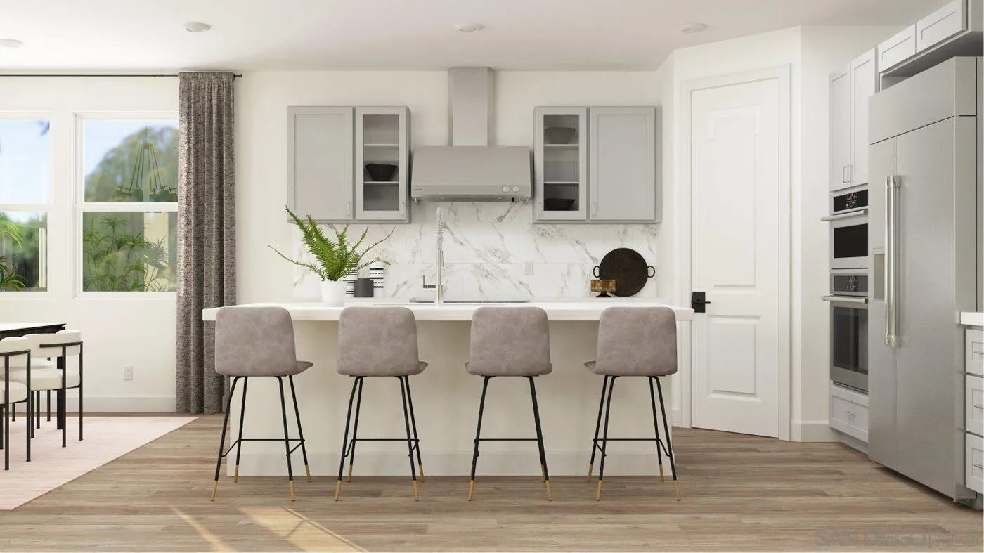 17451 Abbey Road Poway, CA 92064 - Photo 2 of 30 a view of a dining room with furniture and wooden floor