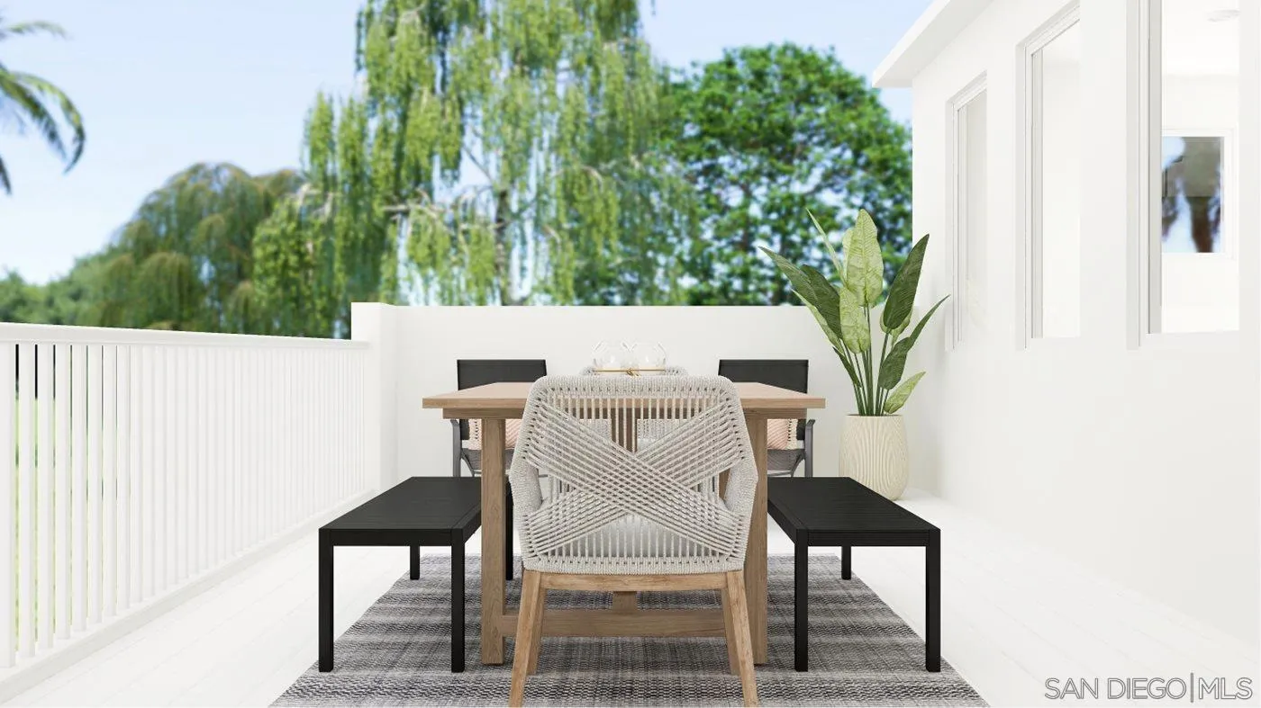 17451 Abbey Road Poway, CA 92064 - Photo 30 of 30 a view of table and chair with potted plants