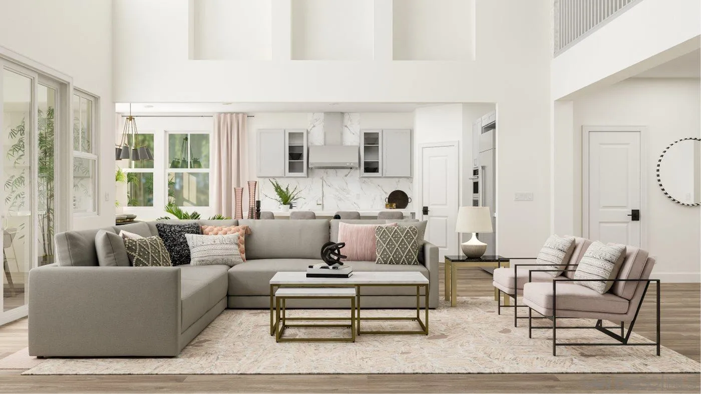 17451 Abbey Road Poway, CA 92064 - Photo 5 of 30 a living room with furniture and a large window