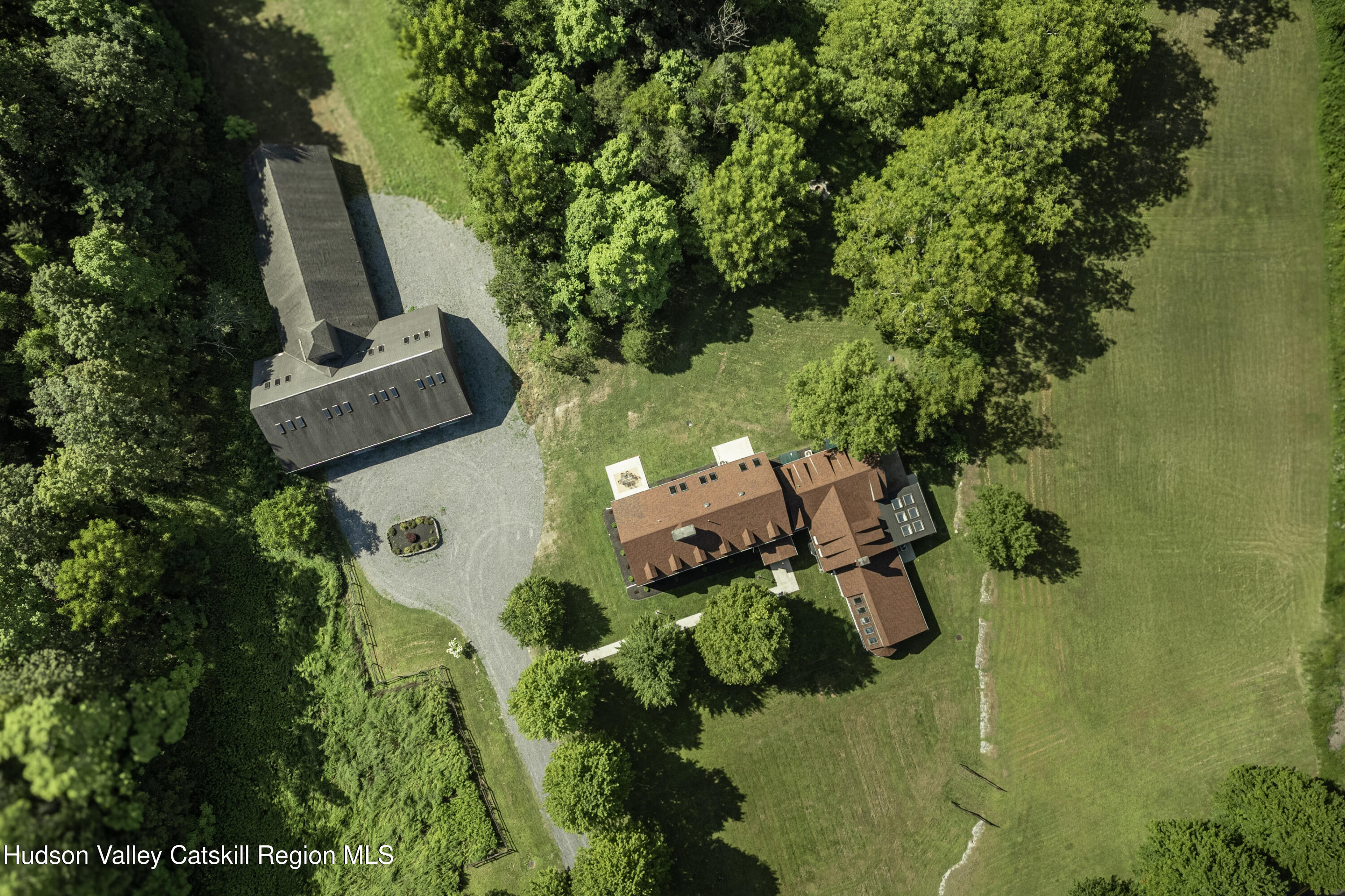 2733 Highway 209 Kingston, NY 12401 - Photo 49 of 52 an aerial view of a house with outdoor space swimming pool and lake view