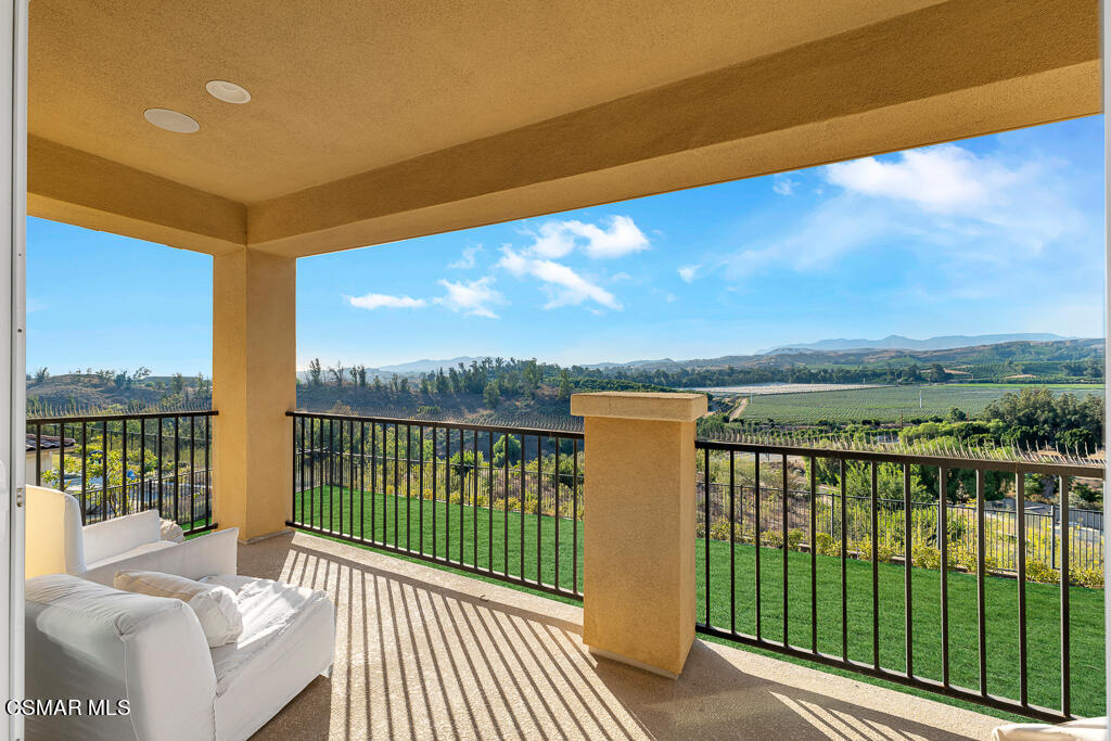 7379 Nicklaus Road Moorpark, CA 93021 - Photo 40 of 85 a view of a balcony with a lake view