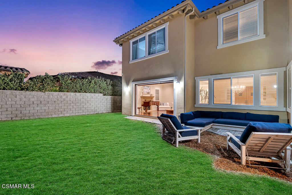 7379 Nicklaus Road Moorpark, CA 93021 - Photo 62 of 85 a garden view with a seating space