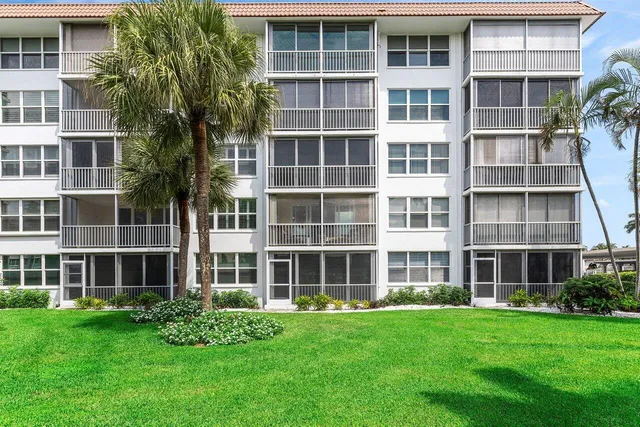 a front view of a building