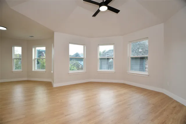 a view of livingroom with hardwood floor and window