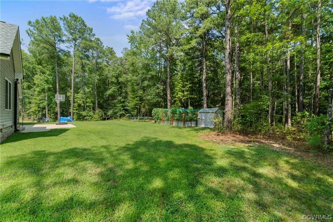 1110 Dorset Road Moseley, VA 23120 - Photo 31 of 32 a view of outdoor space with deck and yard