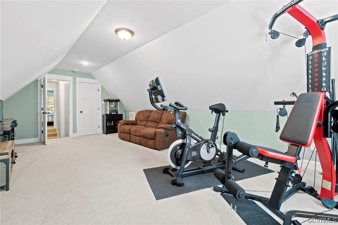 1110 Dorset Road Moseley, VA 23120 - Photo 9 of 32 a view of a room with gym equipment