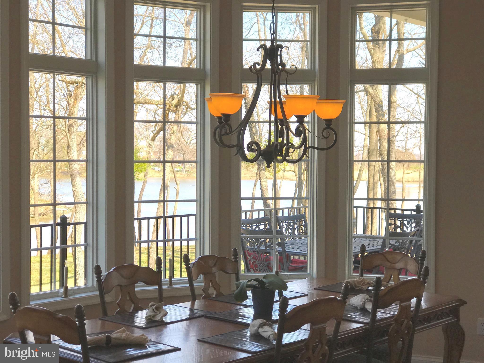2620 Love Point Road Stevensville, MD 21666 - Photo 11 of 30 Breakfast Nook/Eat-In Kitchen with Beautiful Views