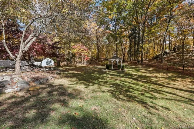 a view of outdoor space with trees