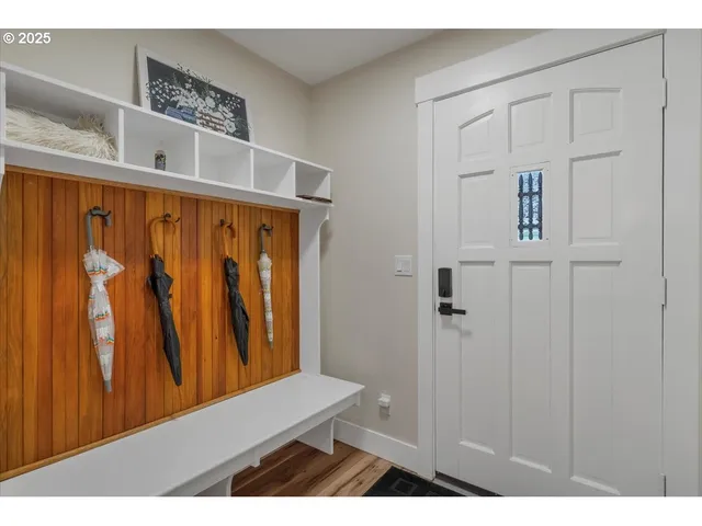 a view of wooden floor