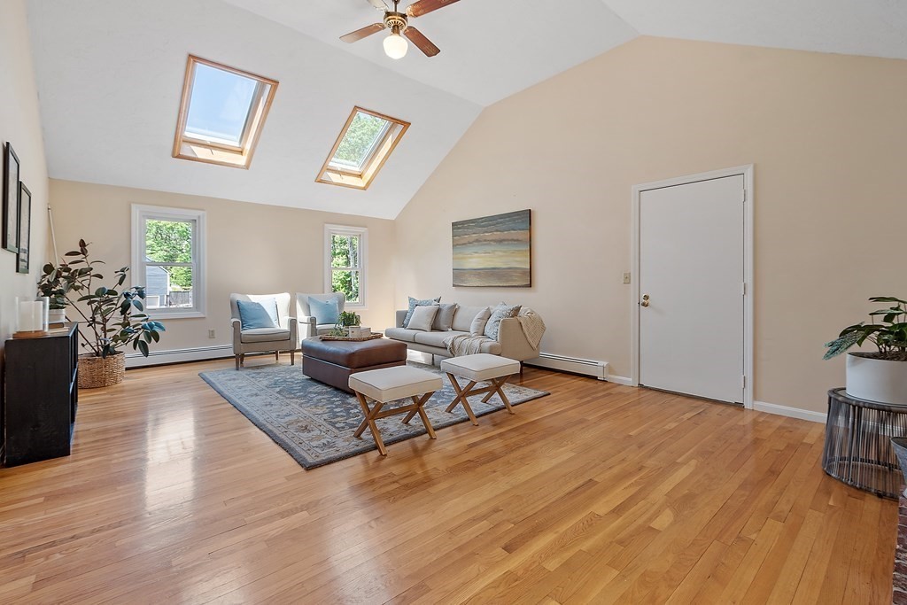 5 Thicket Circle Stow, MA 01775 - Photo 19 of 37 a living room with furniture and wooden floor