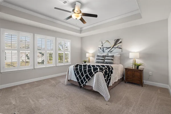 a very nice looking room with a large window