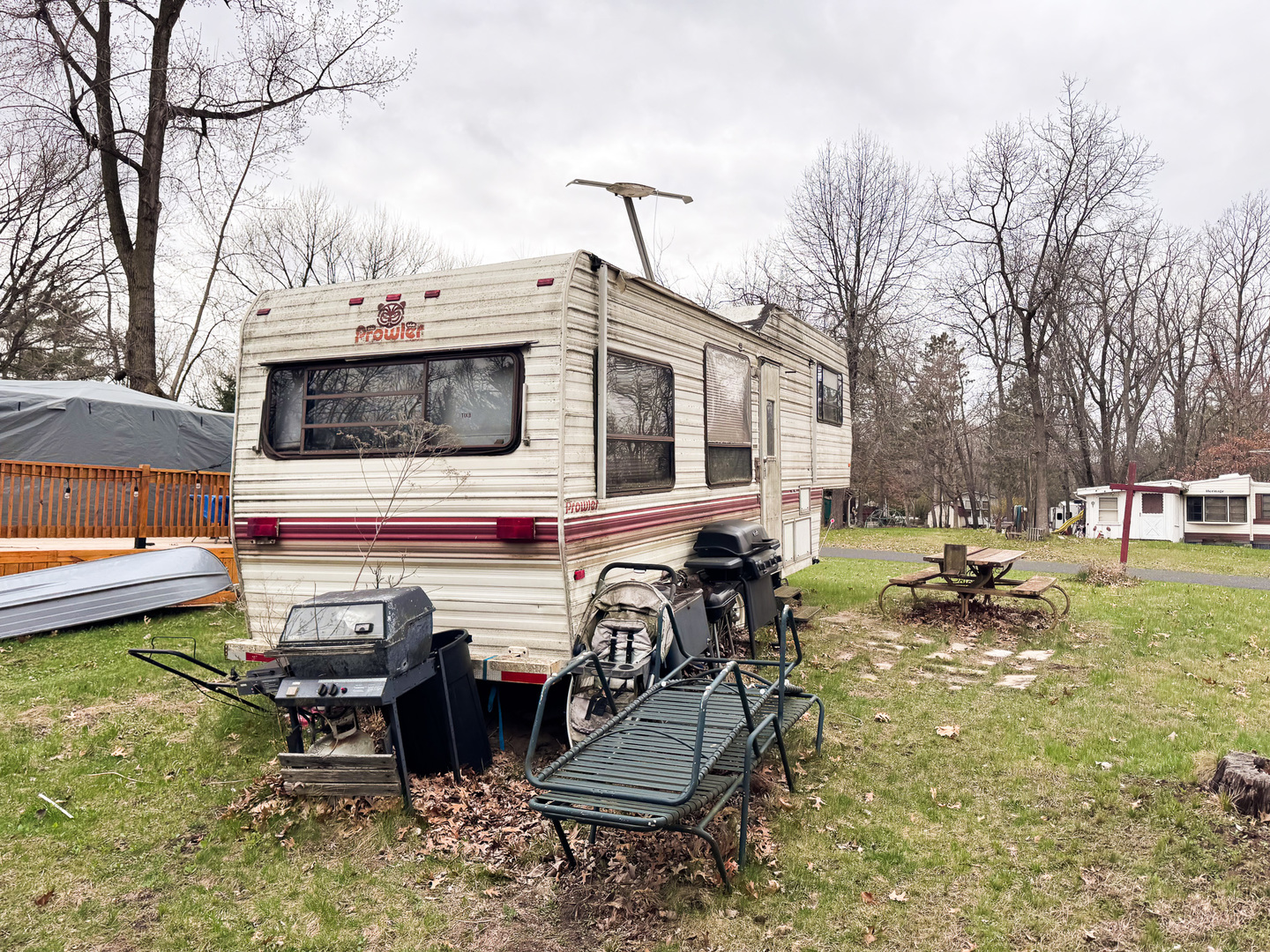 4-86 Woodhaven Sublette, IL 61367 - Photo 2 of 5 a view of a backyard with sitting area