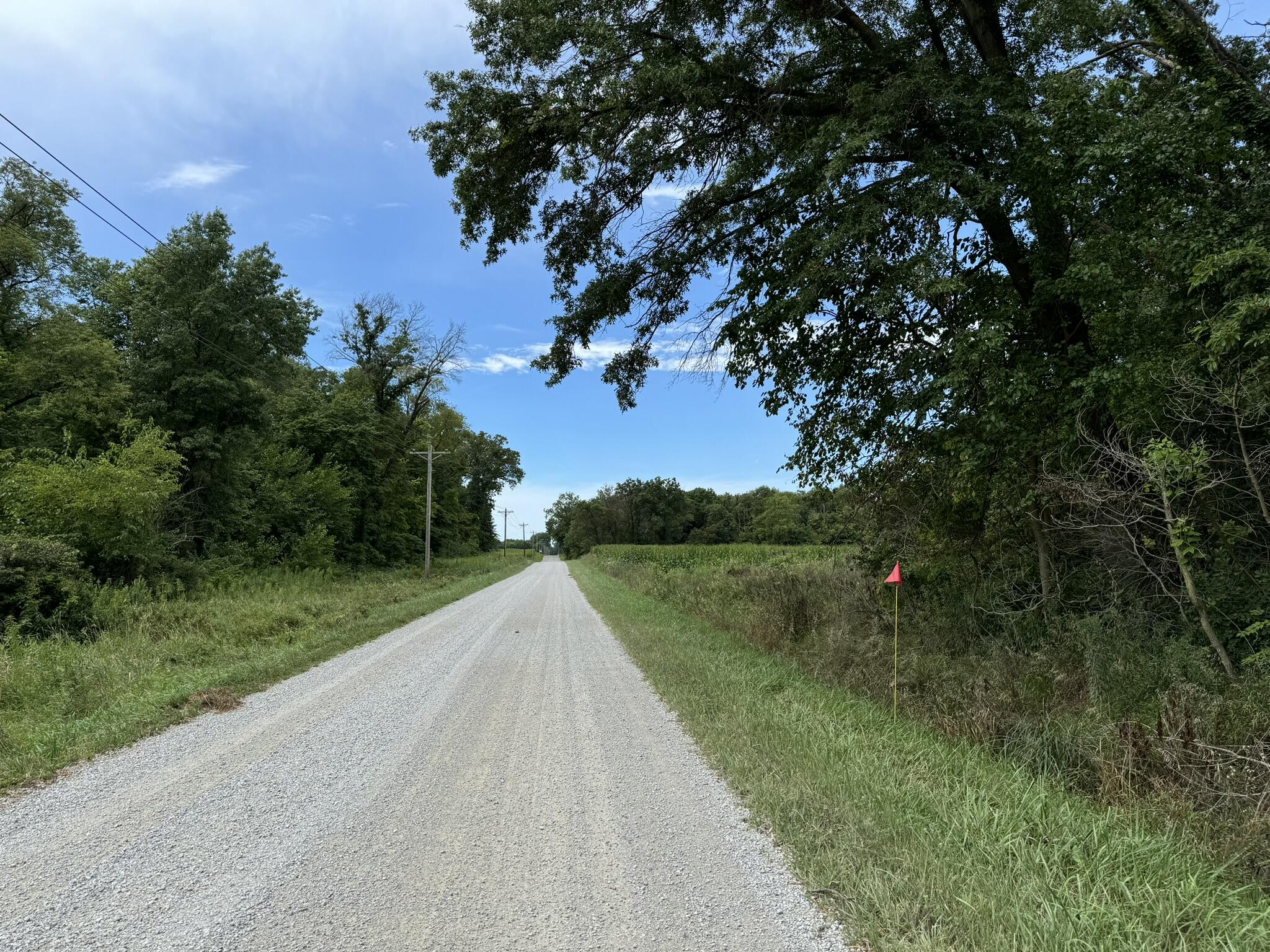 800 N Wheatfield, IN 46392 - Photo 2 of 6 a view of a lake with a yard